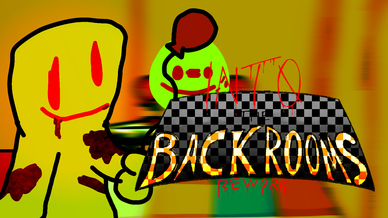 Friday Night Funkin : Into The Backrooms REWORK