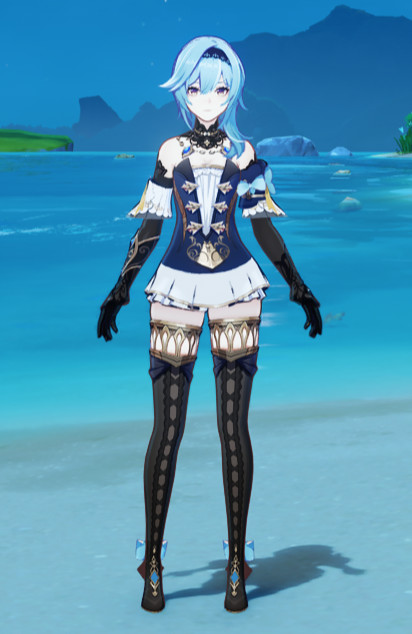 Eula in navia dress