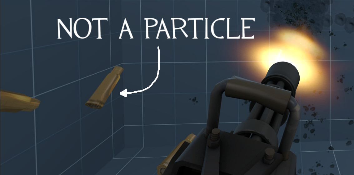 Miniguns Eject Casings