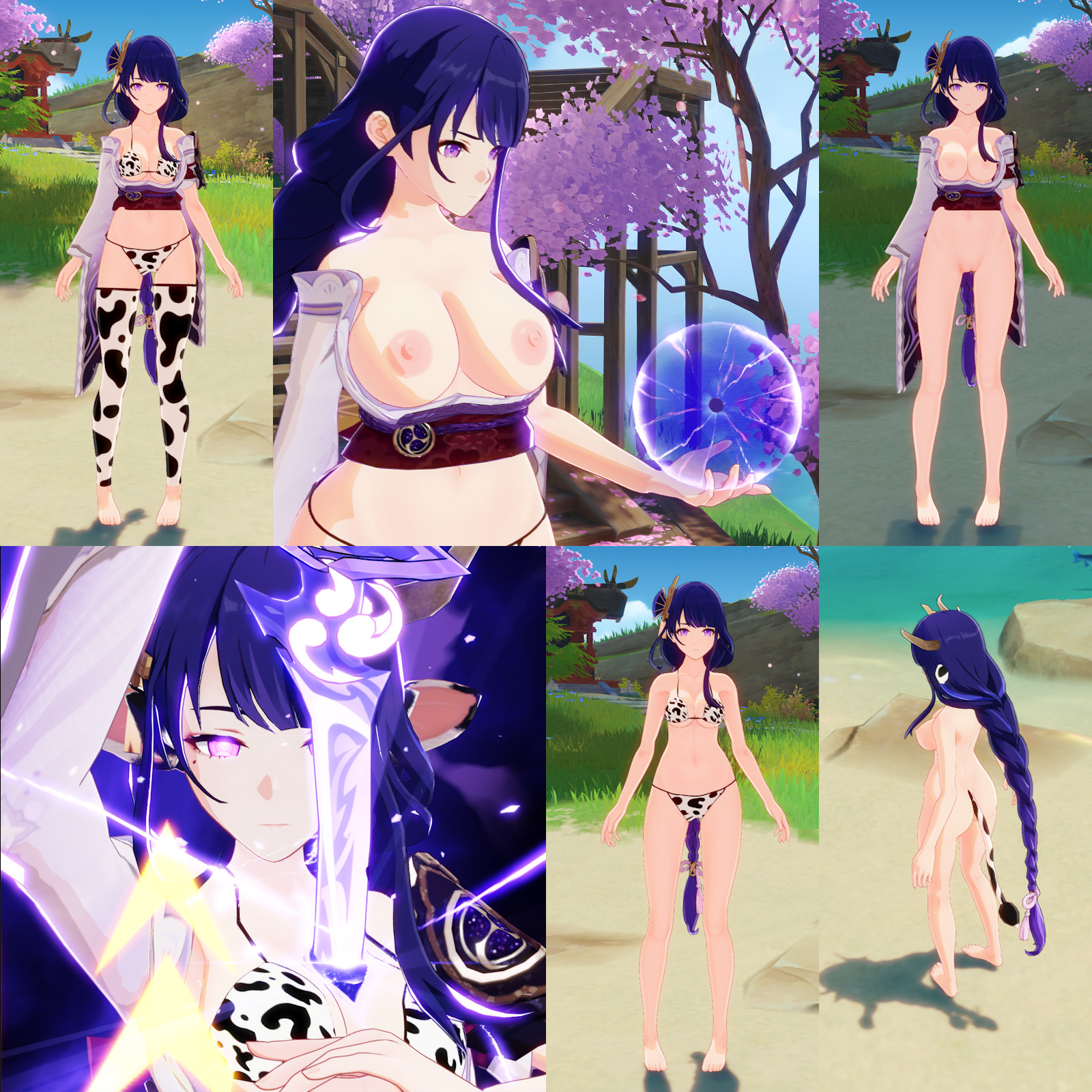 Raiden Shogoon - Cow Bikini