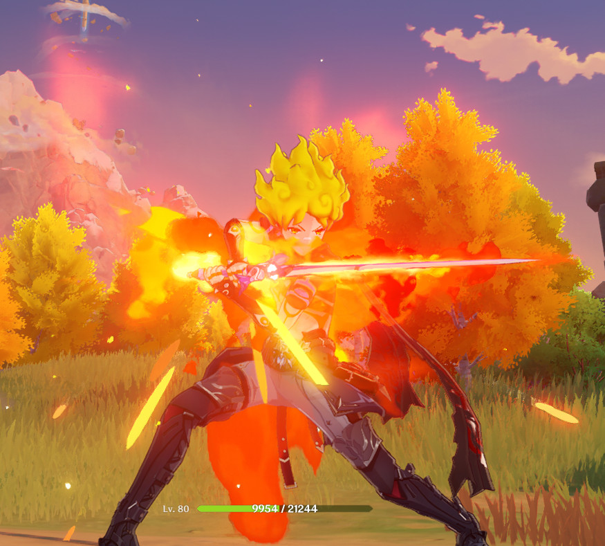 Knight Bennett Mod Awakened Bennet. Mod for Genshin Impact | GI Mods