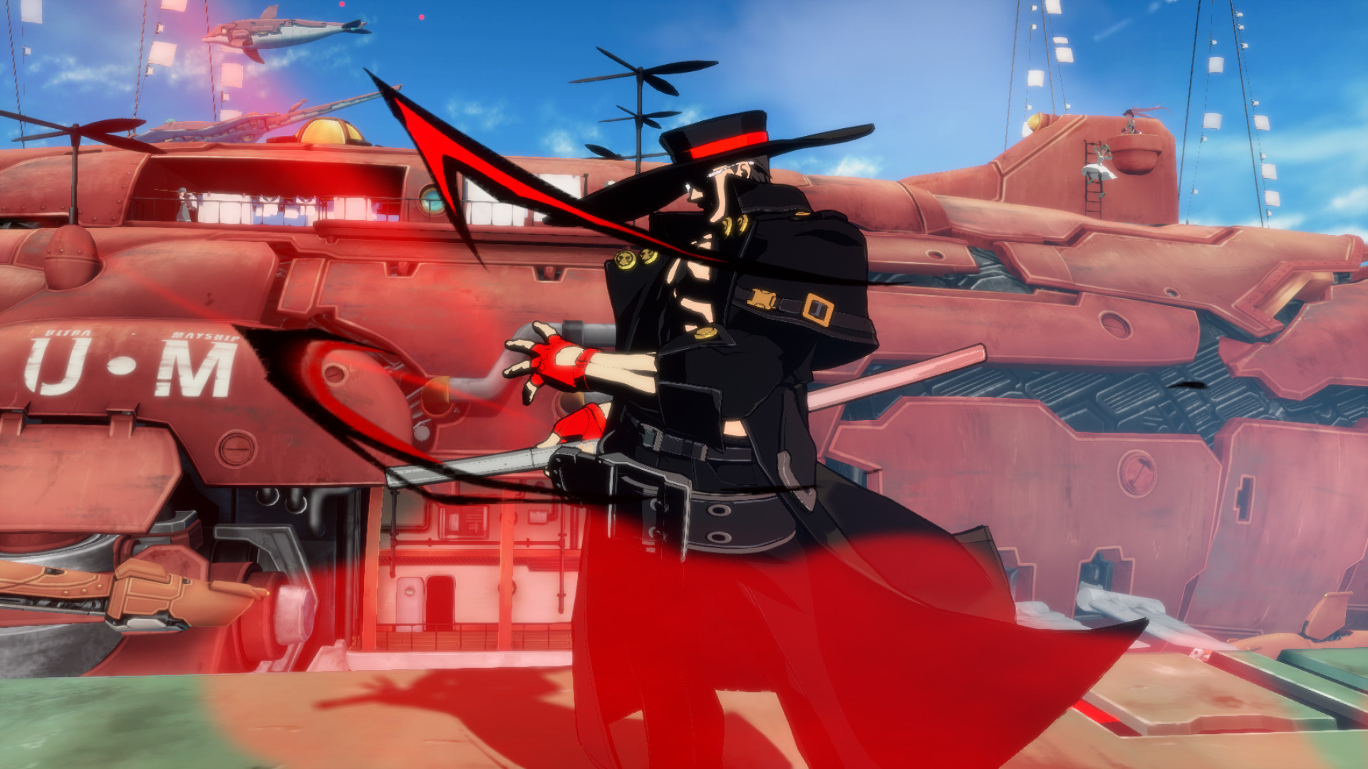 Joker Johnny w/ Red Mist Finer Mod for GUILTY GEAR -STRIVE- | GGST Mods