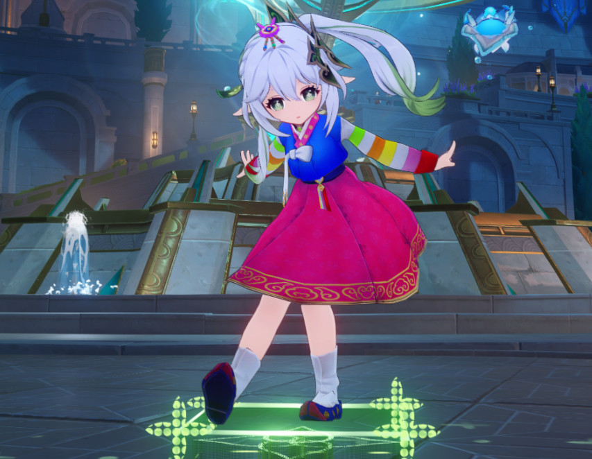 Nahida Hanbok outfit
