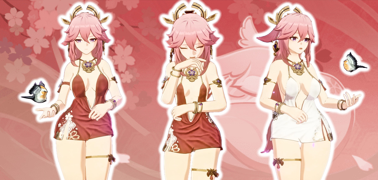 Yae Short Dress Thicc & Lore Friendly