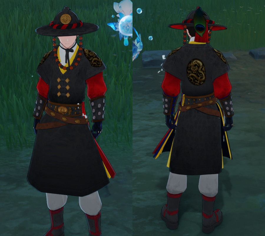 Neuvillette Hanbok outfit