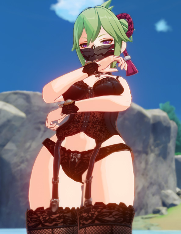 Shinobu Lingerie Genshin Impact Mods