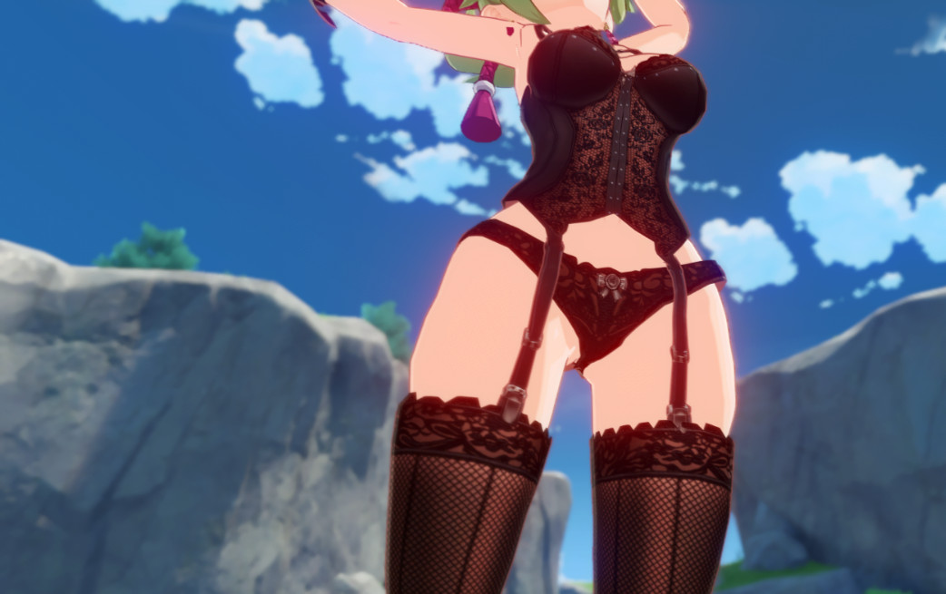 Shinobu Lingerie Genshin Impact Mods