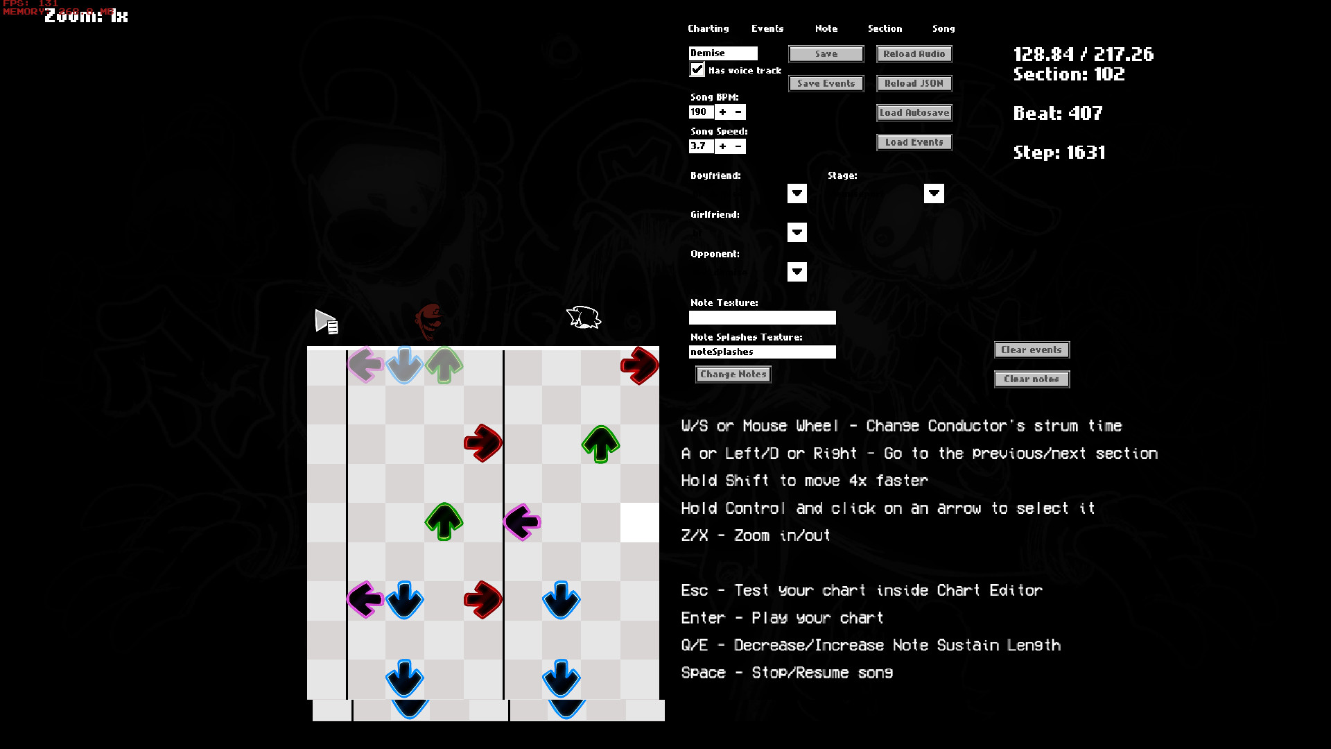 demise re-charted unfinished