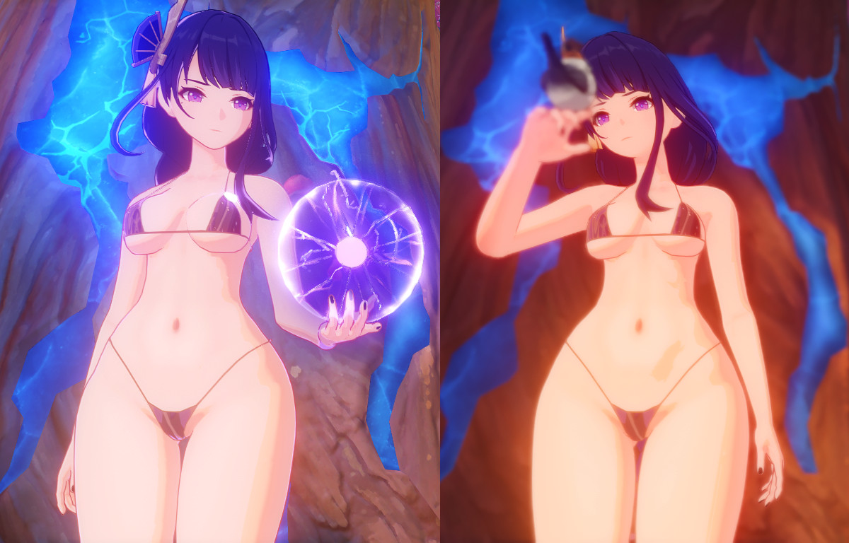 Raiden Shogun Bikini
