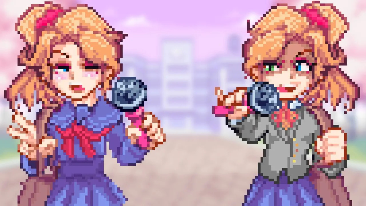 seira vs monika vs GIFfany!