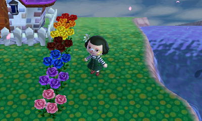 Light green roses Mod for Animal Crossing: New Leaf | AC:NL Mods
