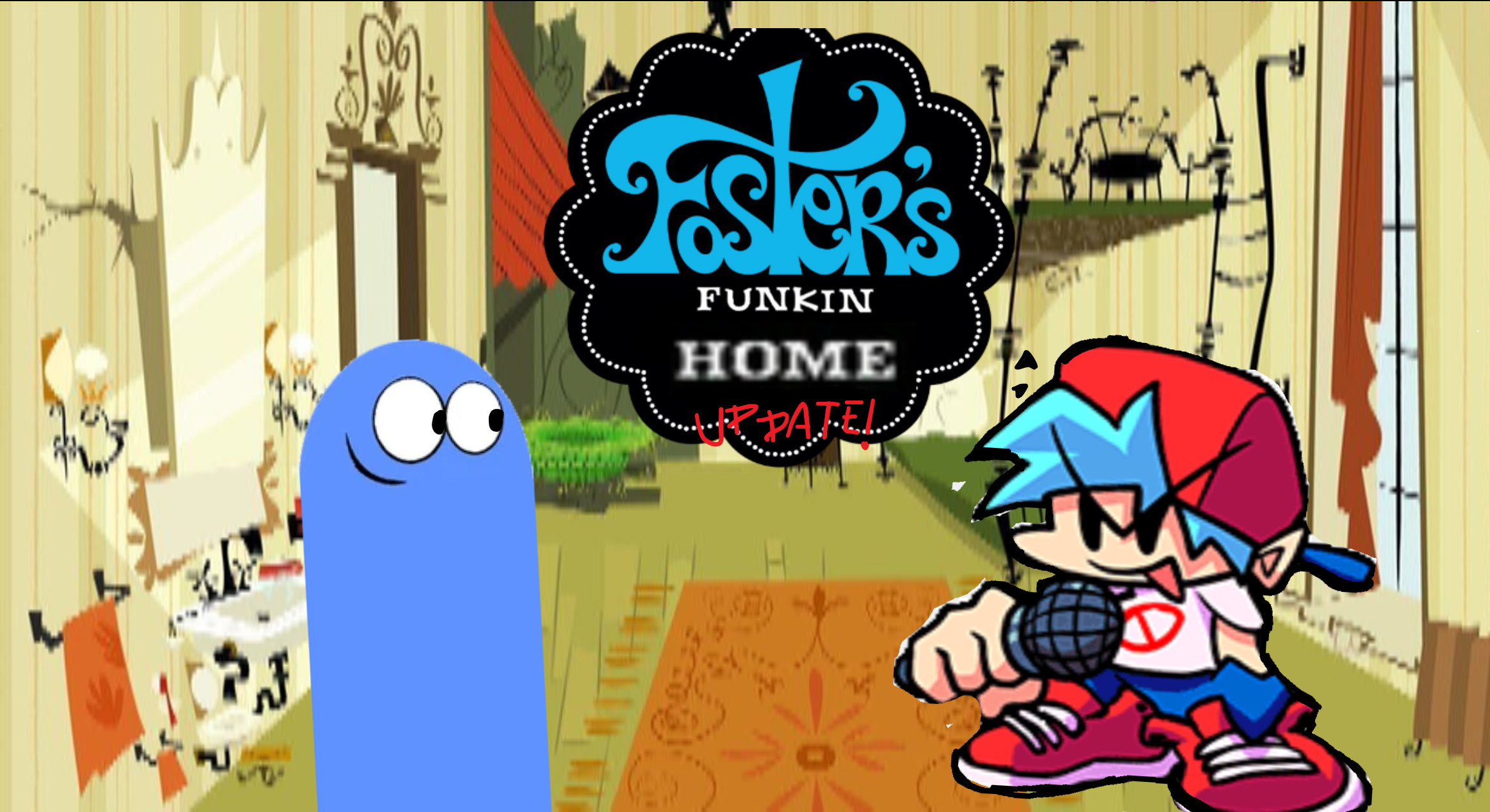 Foster Funkin Home vs bloo (3rd update)