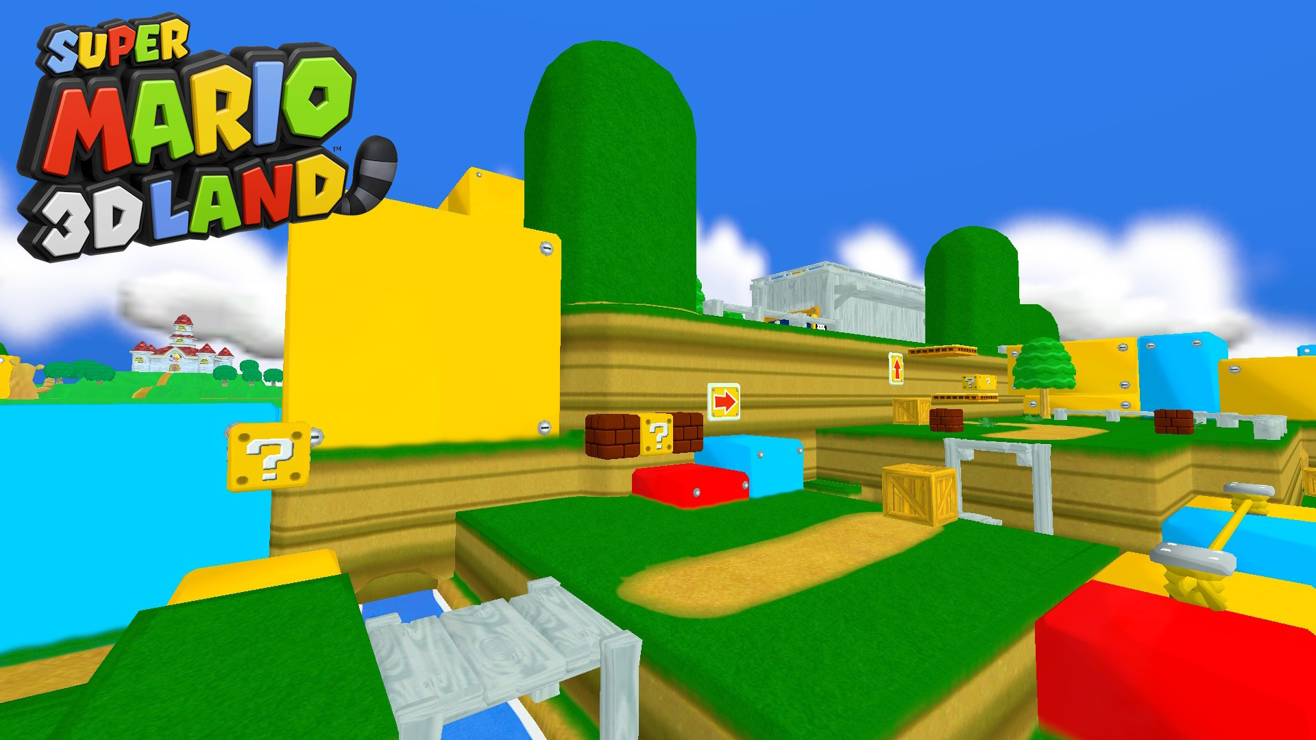 Super Mario 3D Land - Worlds 1-1 & 1-2 [Re-upload]