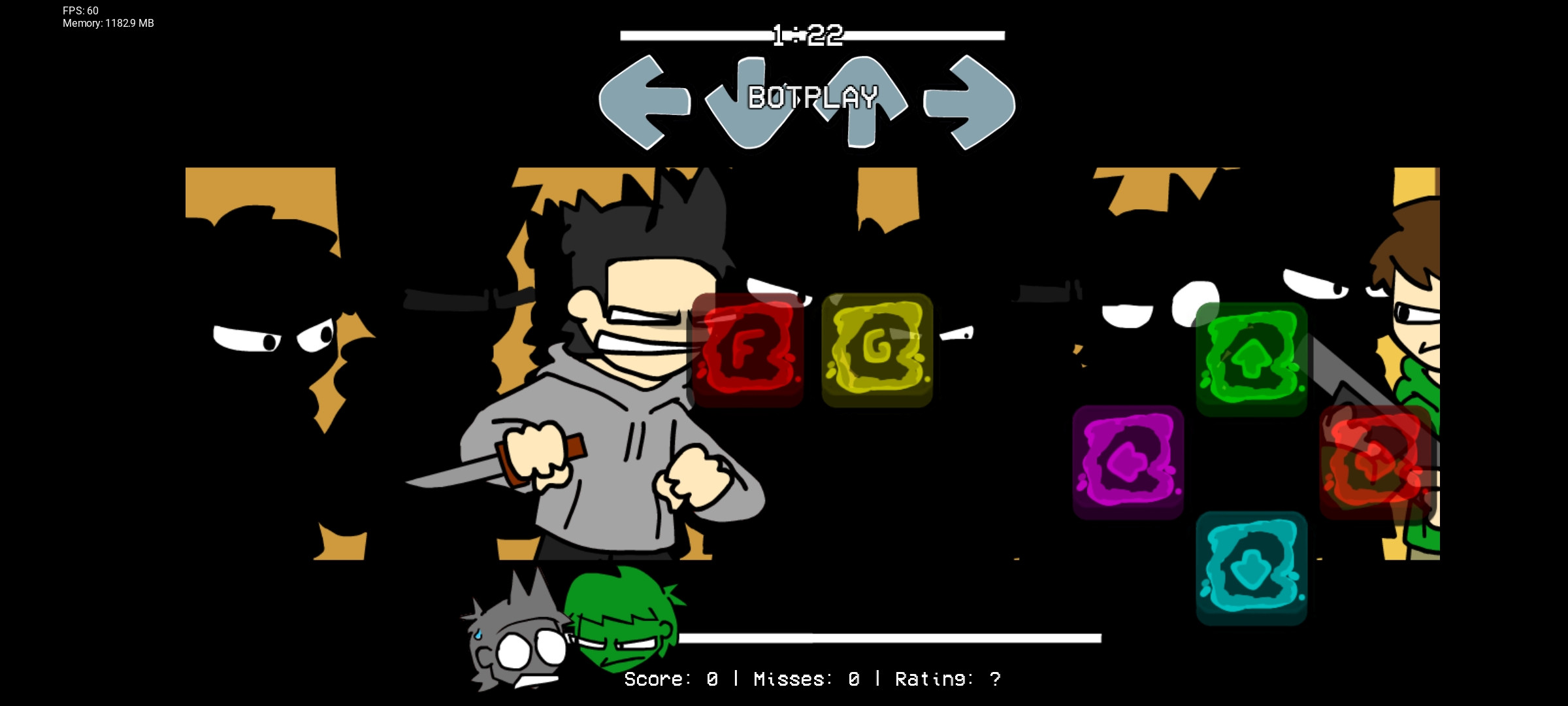 Fnf unload-EDD reamke but my friend from discord