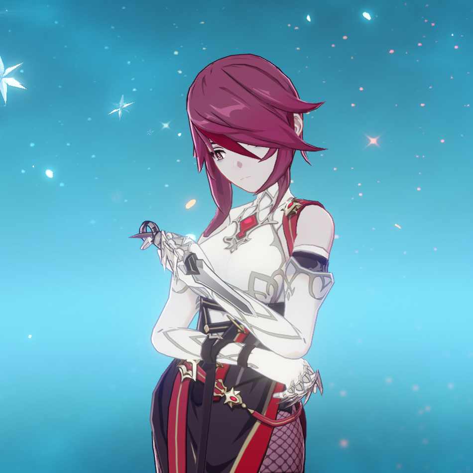 Hatless Rosaria (+ Pants variant)