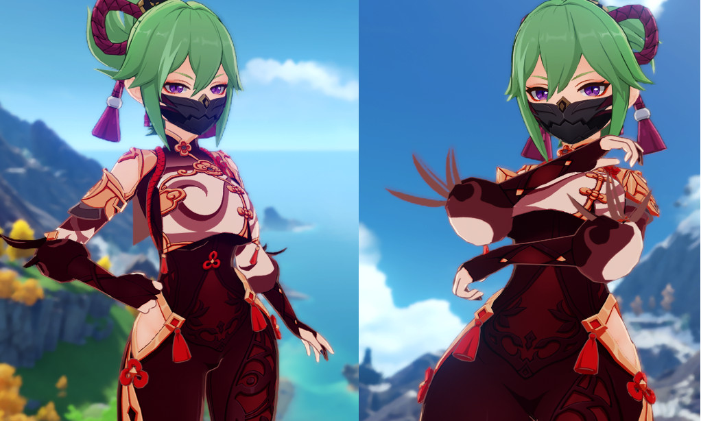 Shinobu Shenhe Outfit