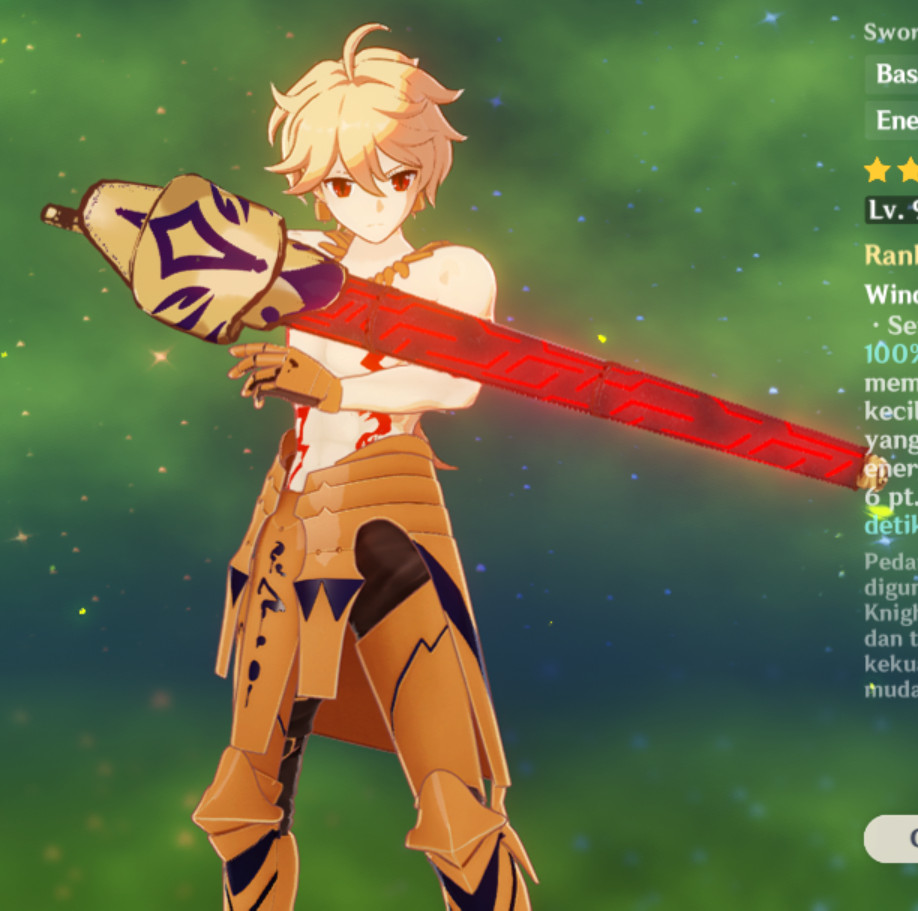 EA Into Favonius Sword