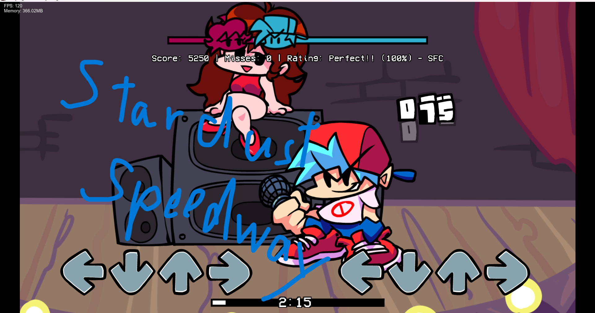 StarDust SpeedWay B-Future(JP Ver.)But BF Sings It