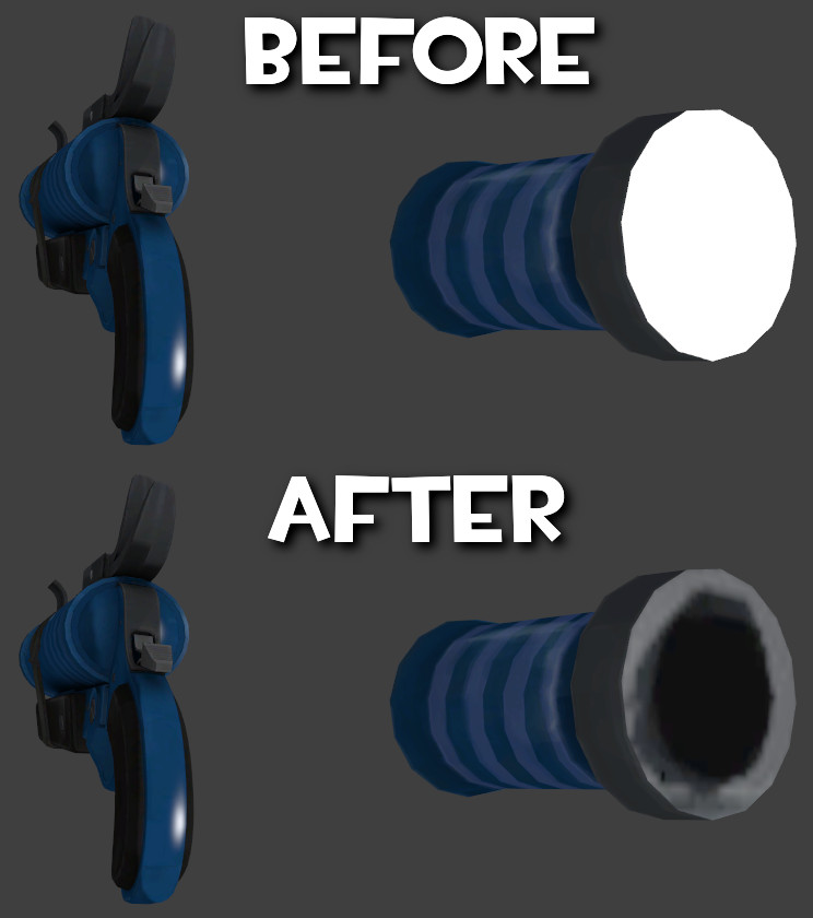 BLU Detonator projectile lighting fix