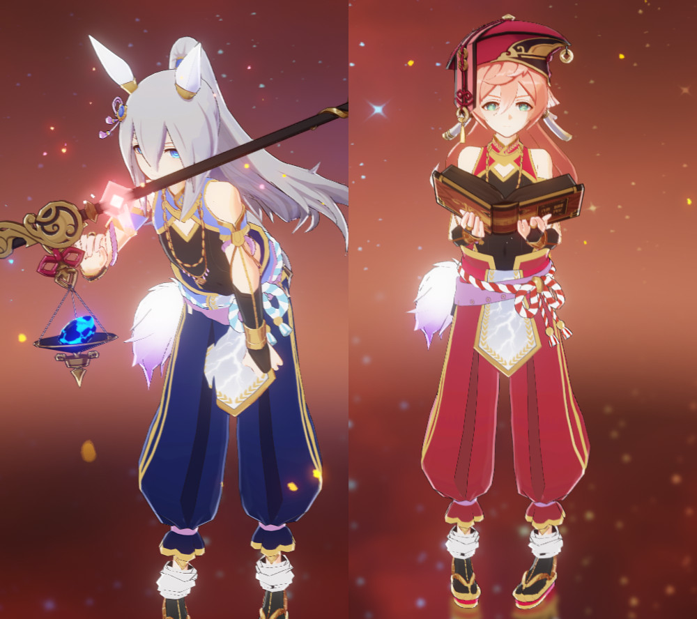 Yanfei Tamamo Cross