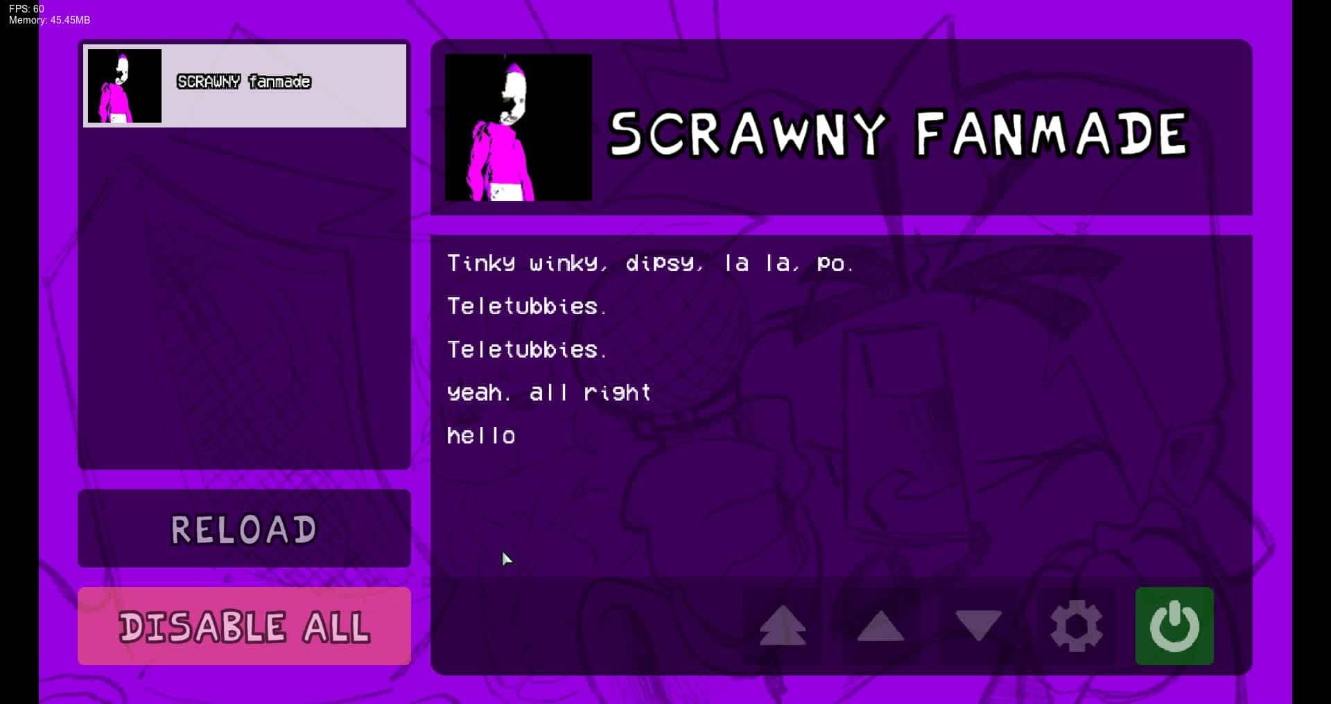 Scrawny fanmade