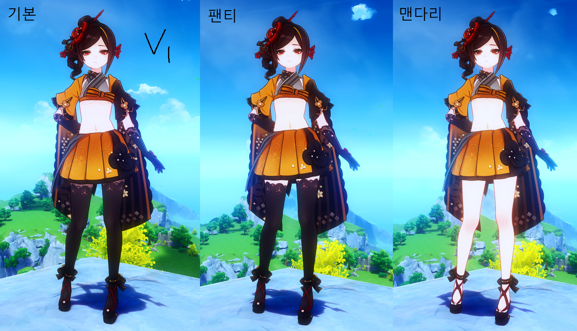 Chiori BellyButton Mod
