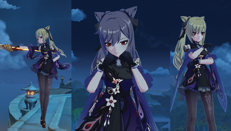 gothic/vampire keqing