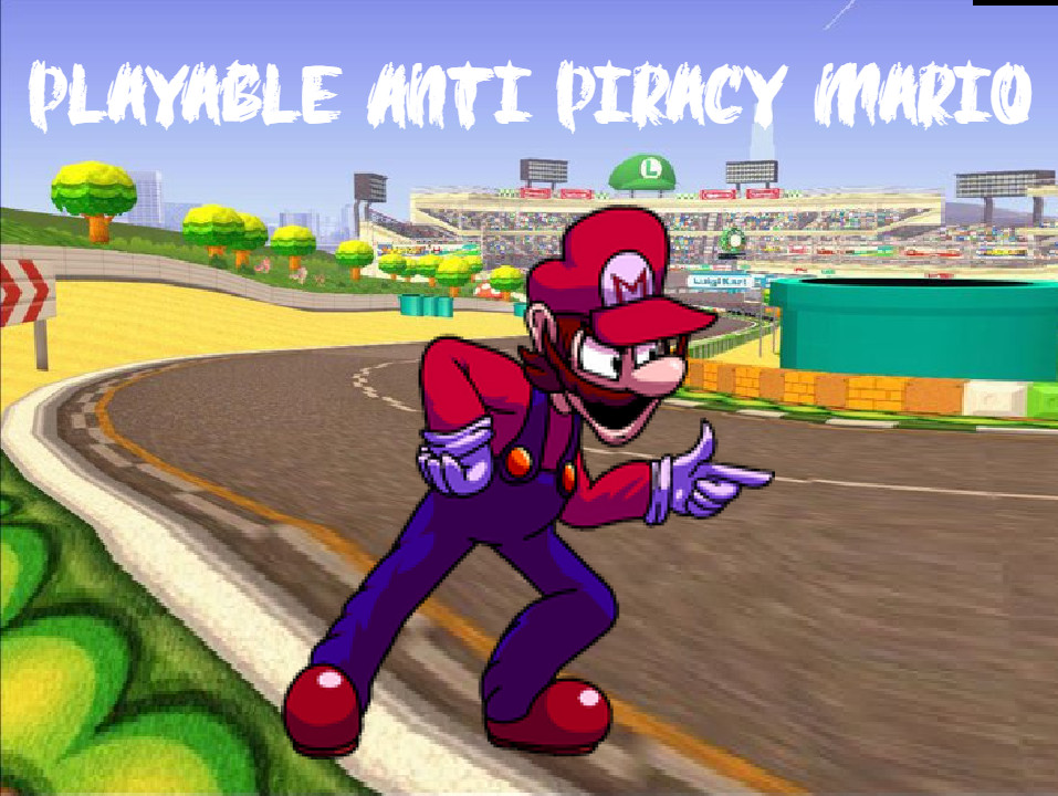 Playable Anti Piracy Mario