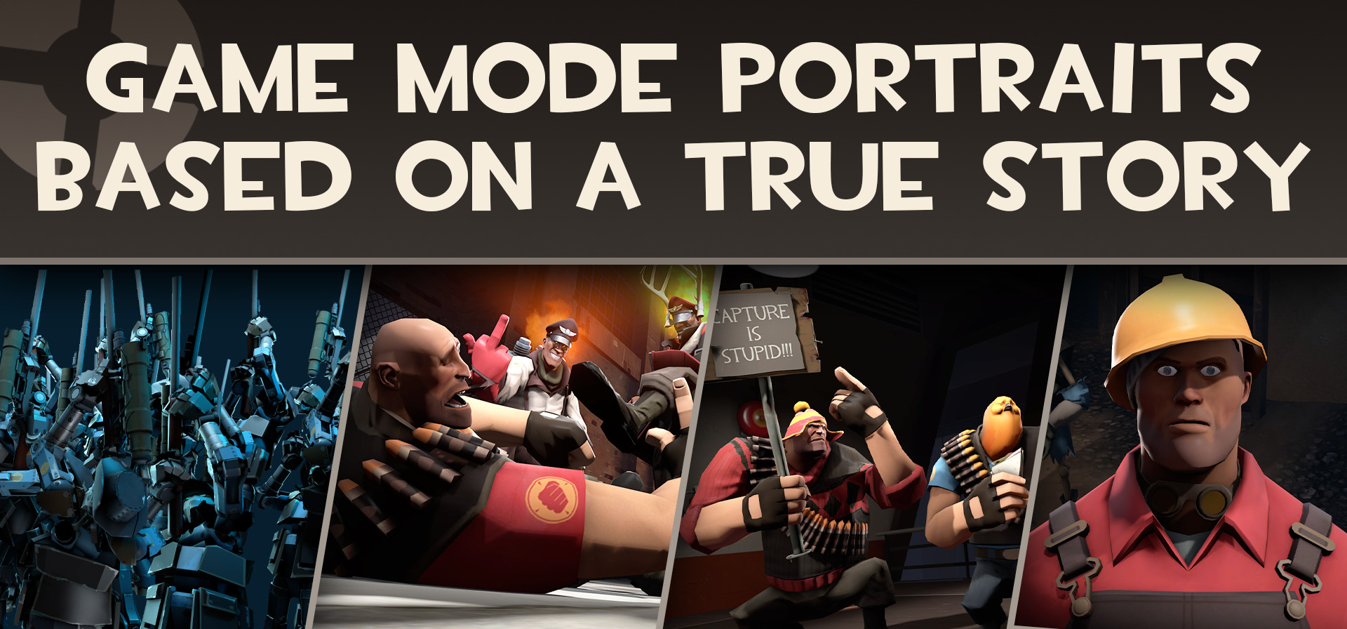 Game Mode Portraits Based on a True Story [Team Fortress 2] [Mods]