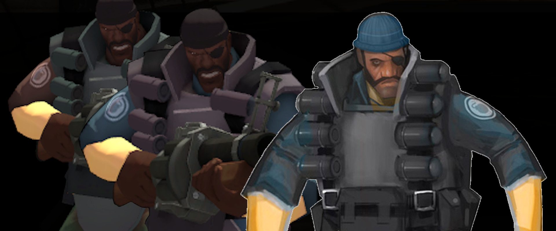 Concept-Styled Demoman (RED & BLU)