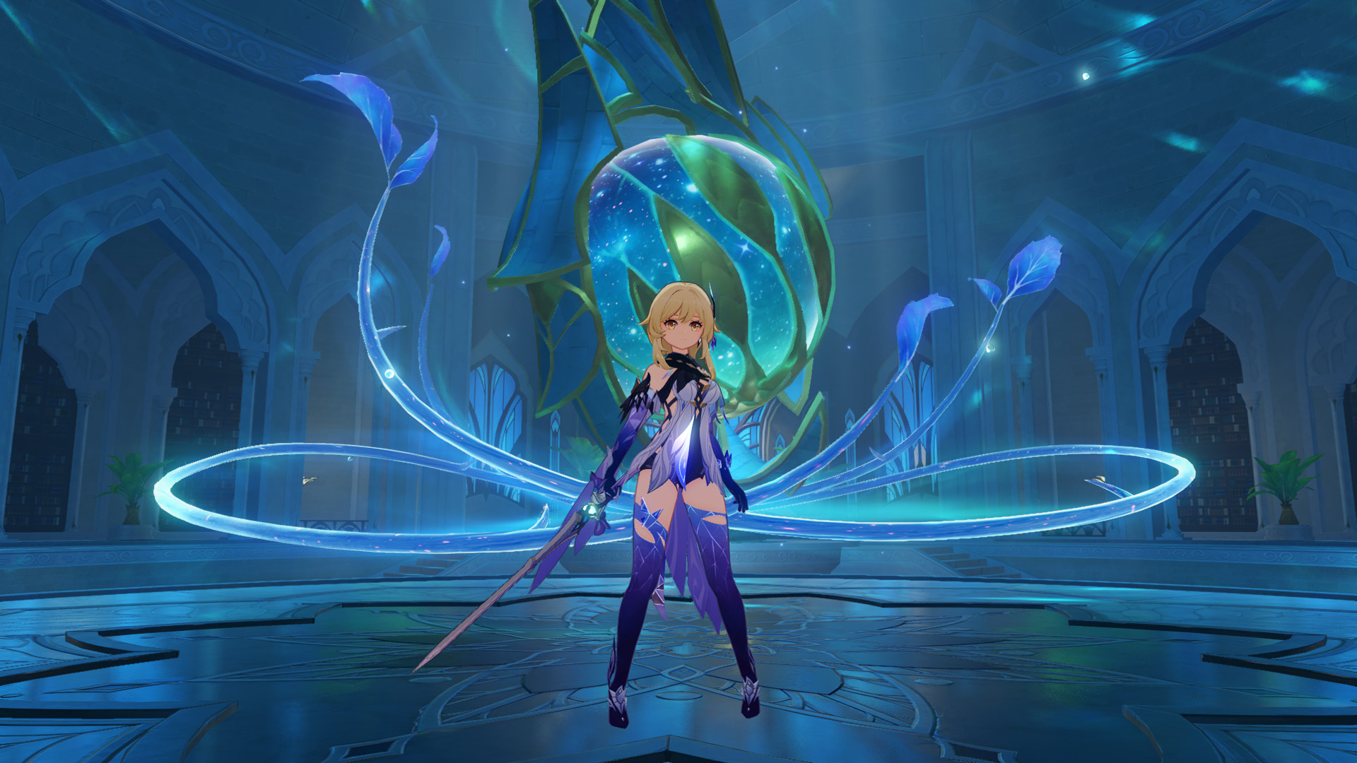Lumine Skirk outfit