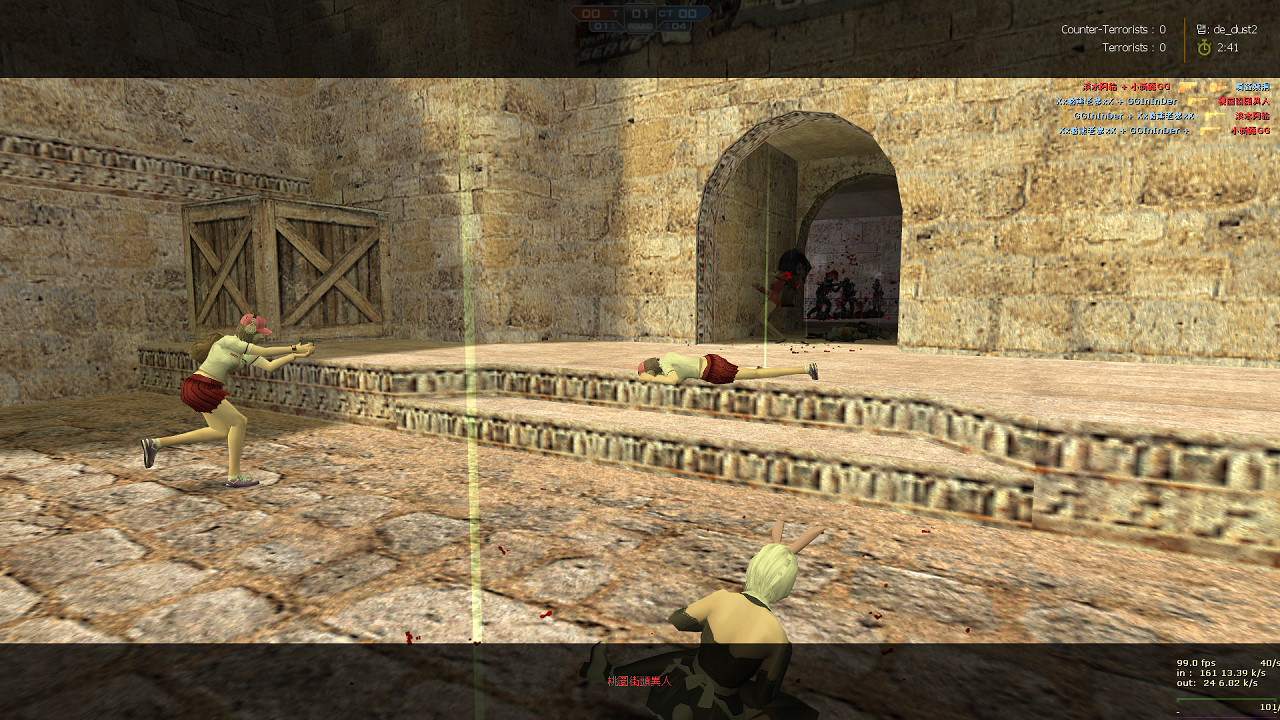 Rabbit Girl Mod for Counter-Strike 1.6 | CS1.6 Mods