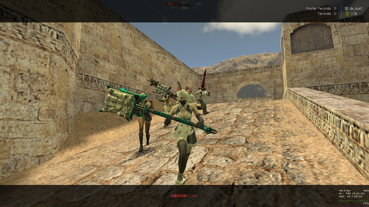 Rabbit Girl Mod for Counter-Strike 1.6 | CS1.6 Mods