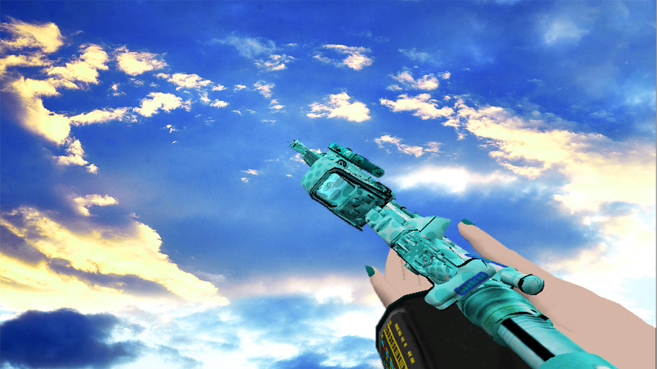 M4A1 Sris Hatsune Miku Mod for CounterStrike 1.6 CS1.6 Mods