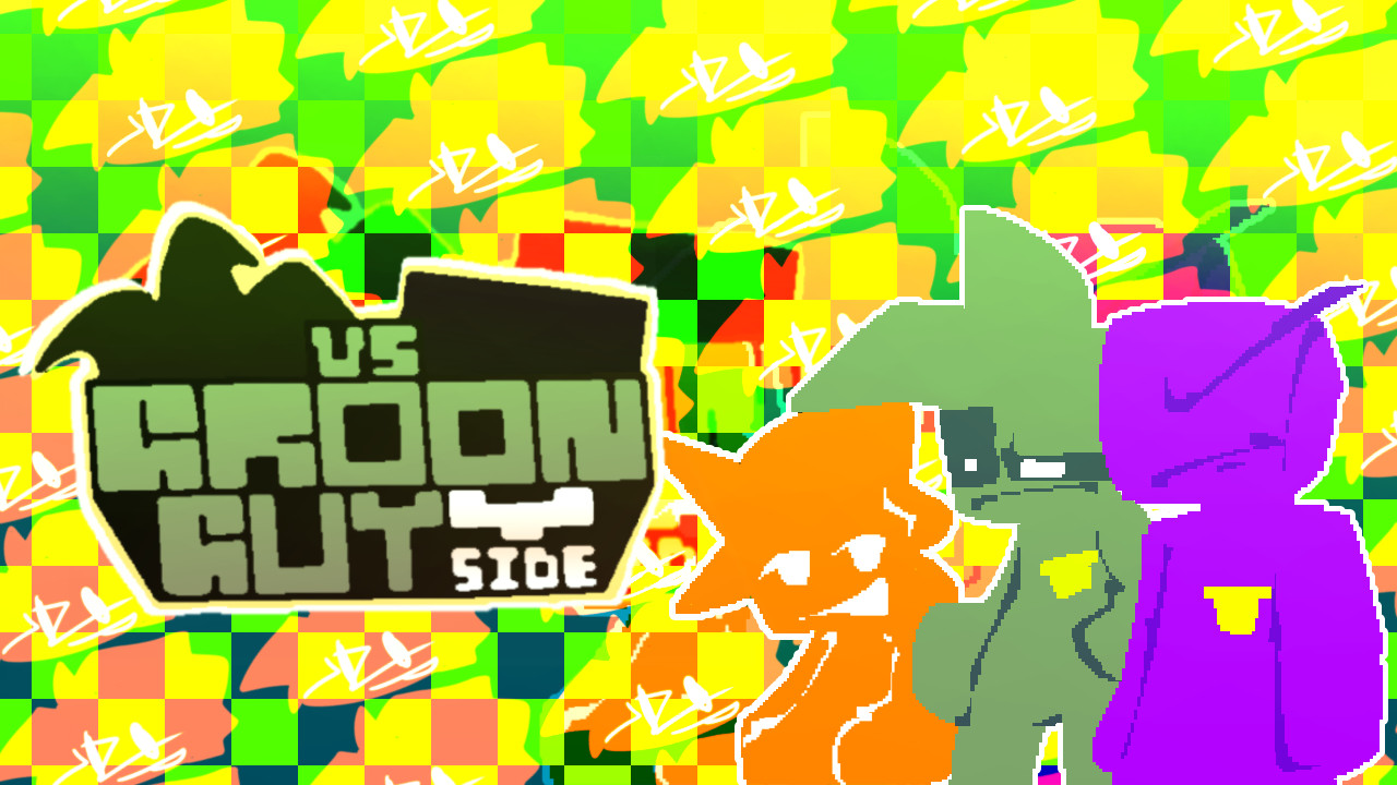 FNF Vs Groon Guy (vs Ourple Guy Y-Side) V1