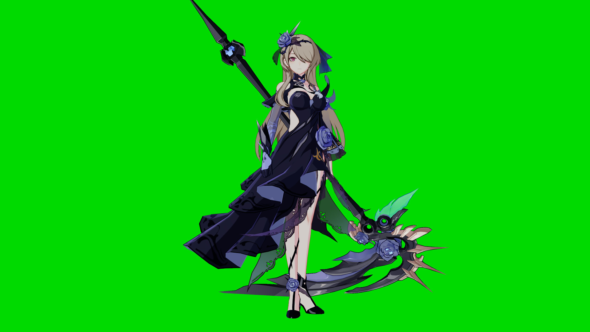 Hi3 Background Less Green Background Mod for Honkai Impact 3rd | HI3 Mods