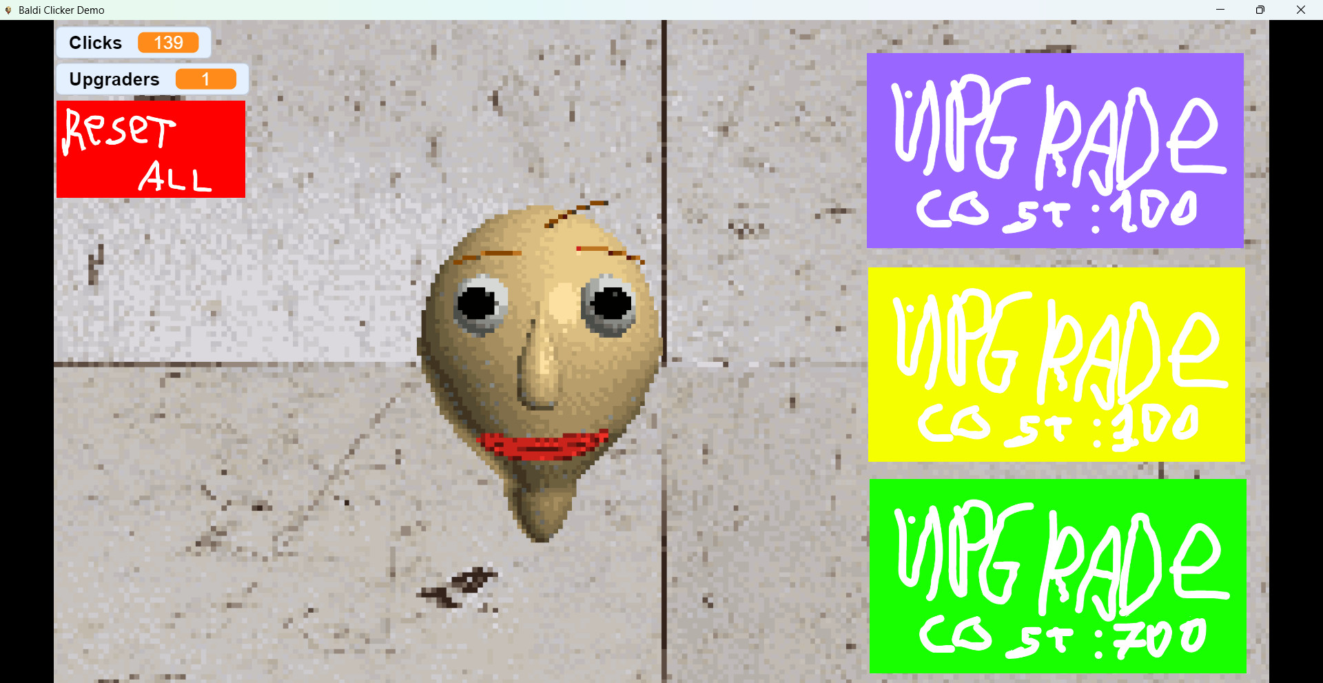 Baldi Clicker[1.1.0 DEMO] Mod for Baldi's Basics | Baldi Mods