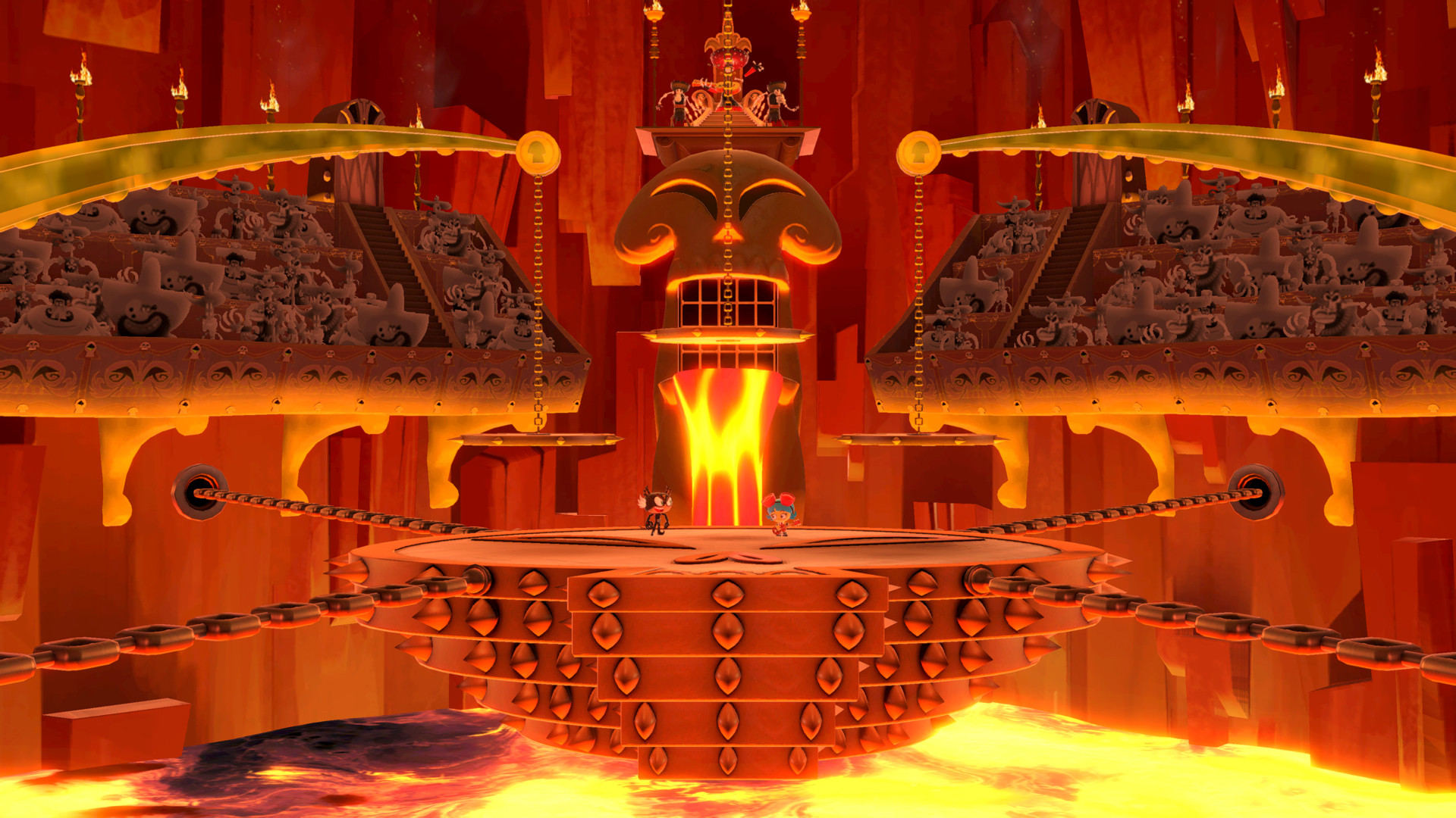 Miracle City Volcano (NASB2) Mod for Super Smash Bros. Ultimate