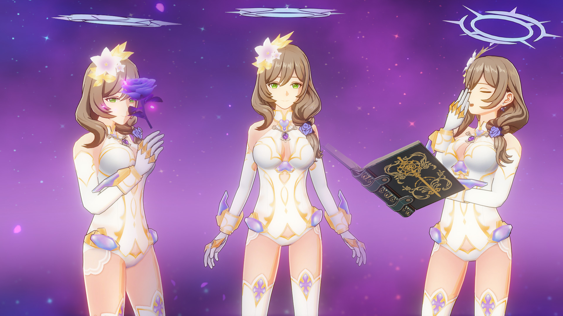 Lisa - 4 Goddesses Online Purple Heart