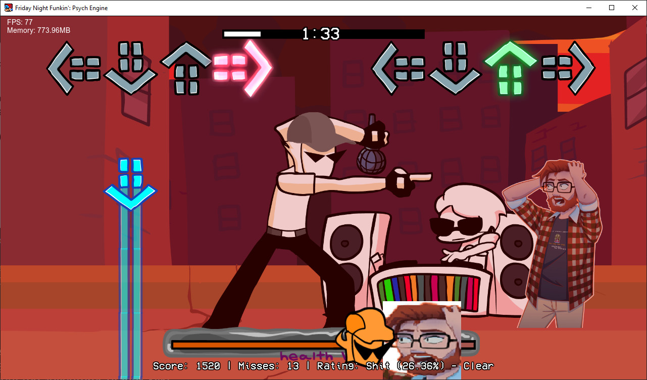 Sunday Night Yiikin'!(Out) [ACT 1] Mod for Friday Night Funkin' | FNF Mods