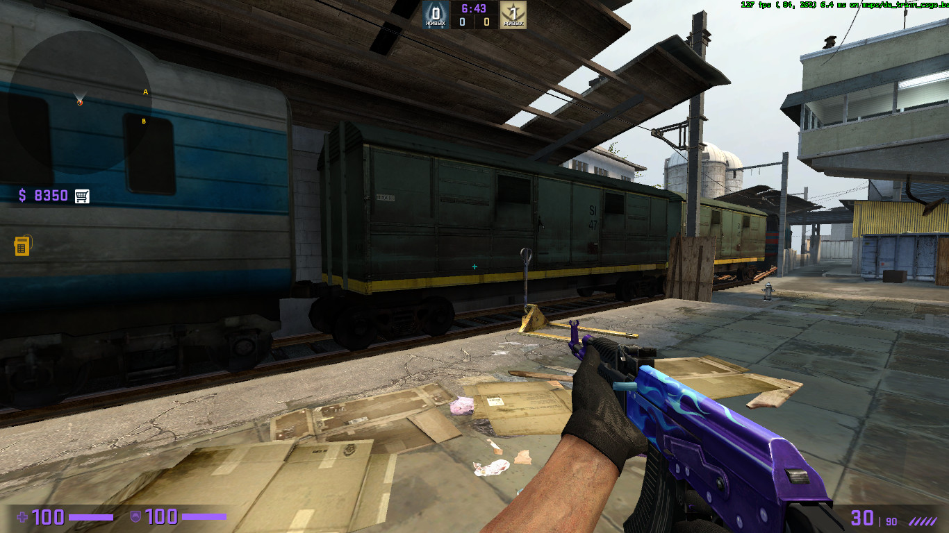 AK-47 | Cold Flame Mod for Counter-Strike: Source | CS:S Mods