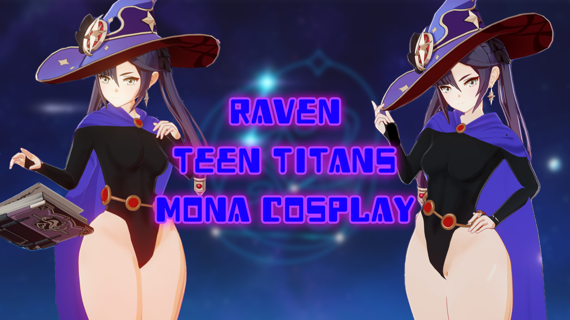 (OG Props!) Raven (Teen Titans) Mona Cosplay
