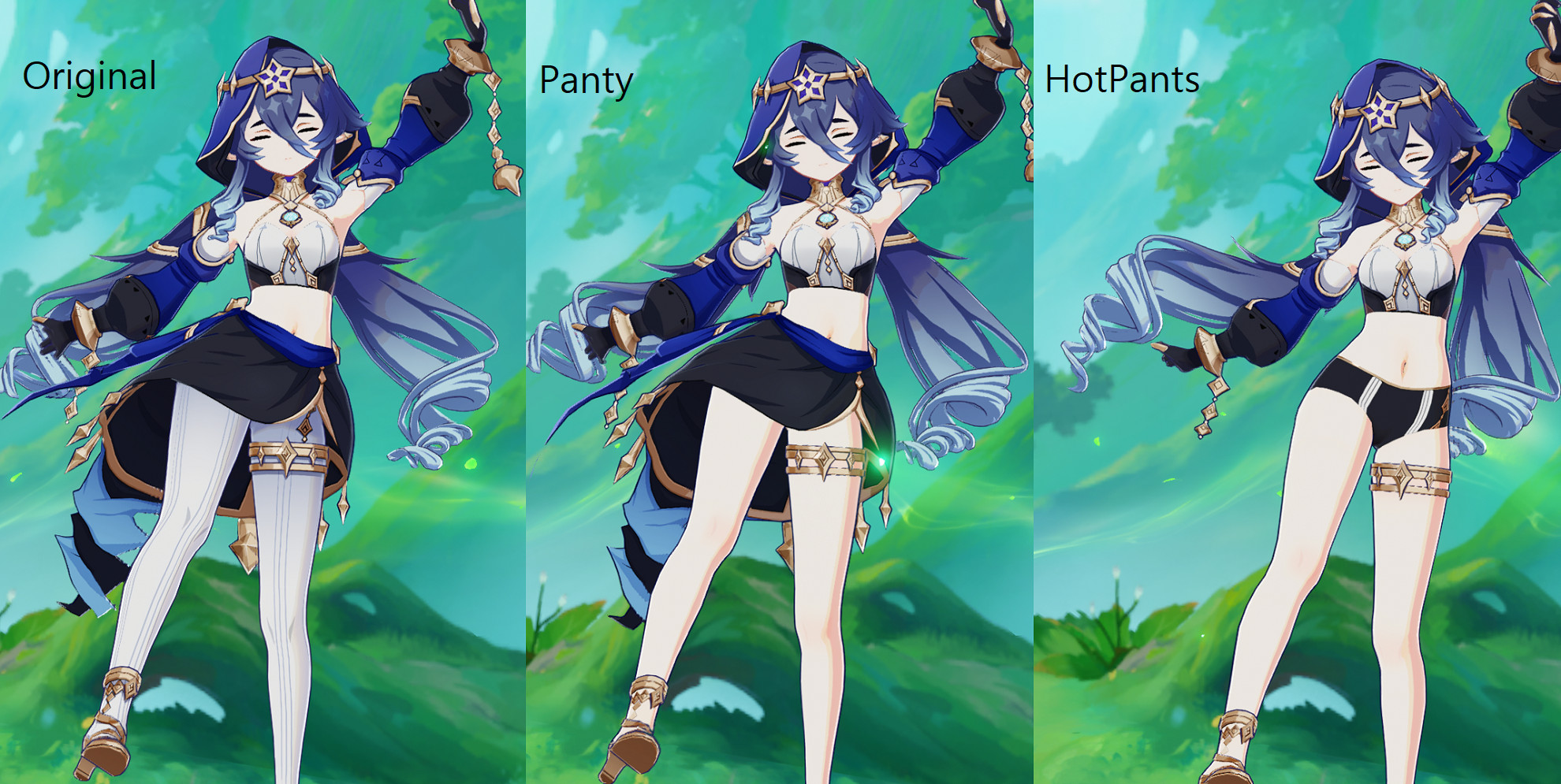 Layla Belly Button Mod