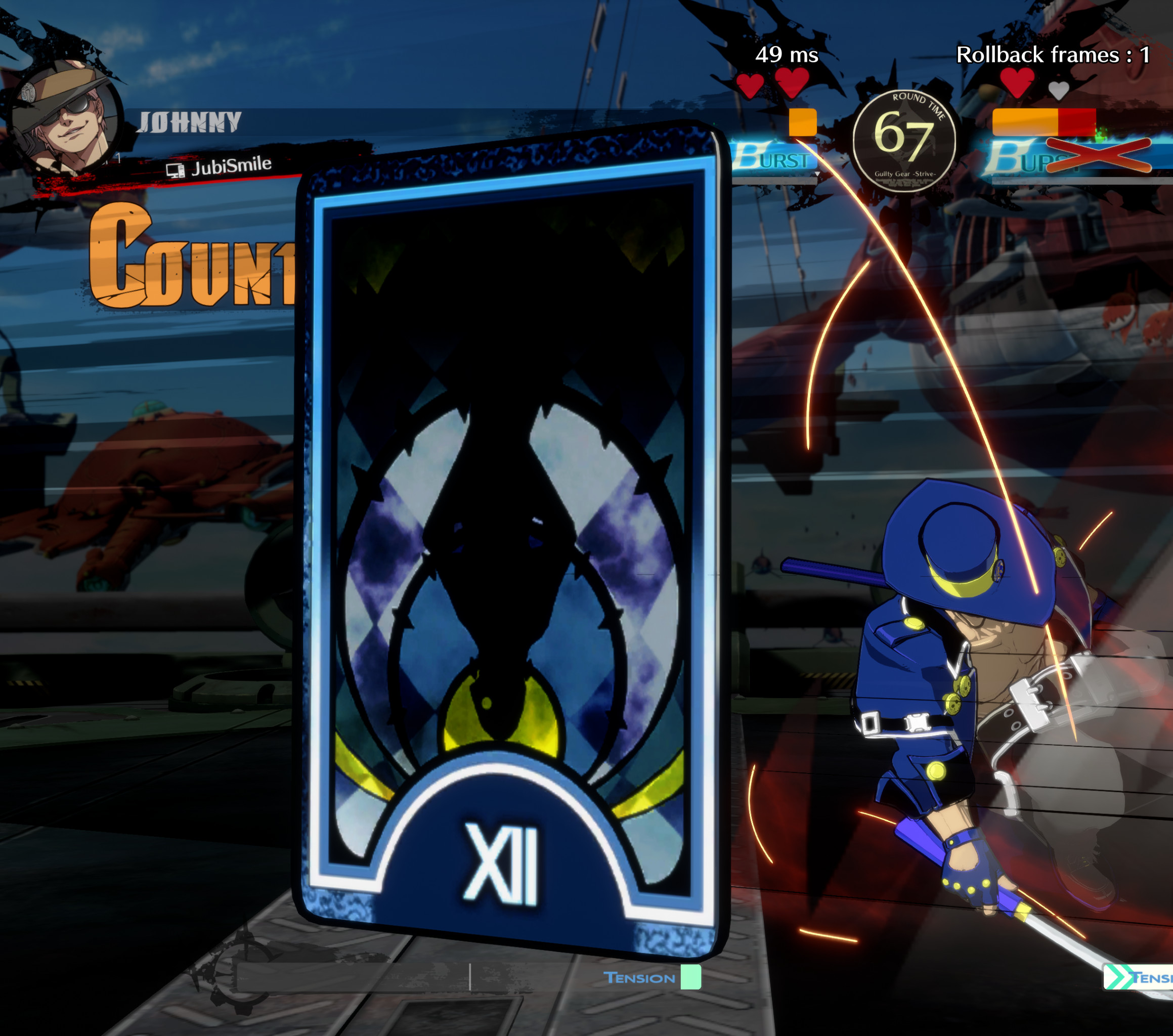 Johnny P3/4 Tarot Cards [GUILTY GEAR -STRIVE-] [Mods]