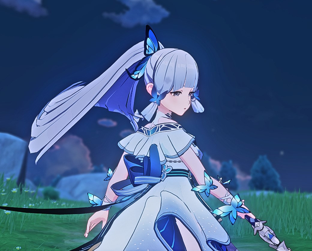 Butterfly Ayaka Mod for Genshin Impact | GI Mods