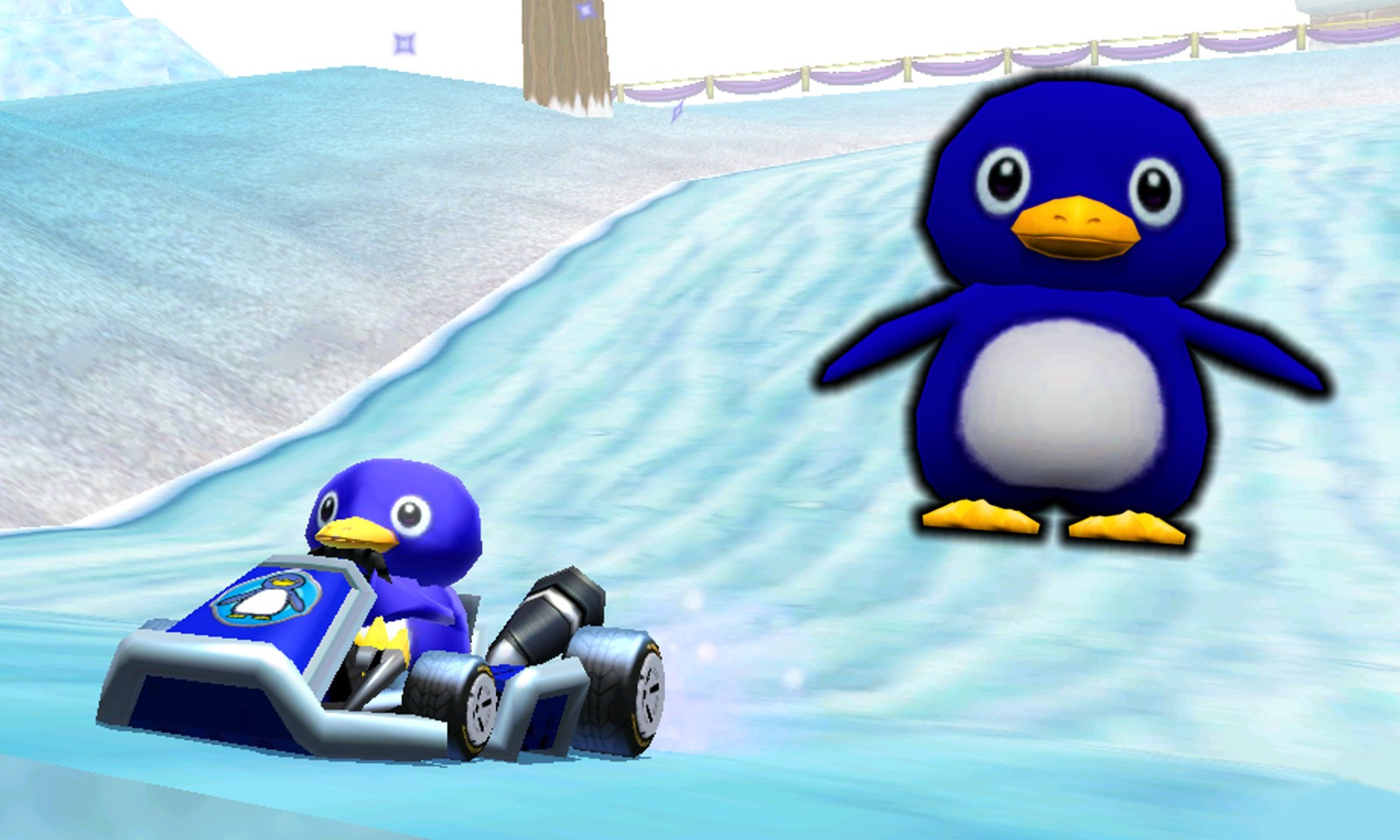 Penguin in Mario Kart 7