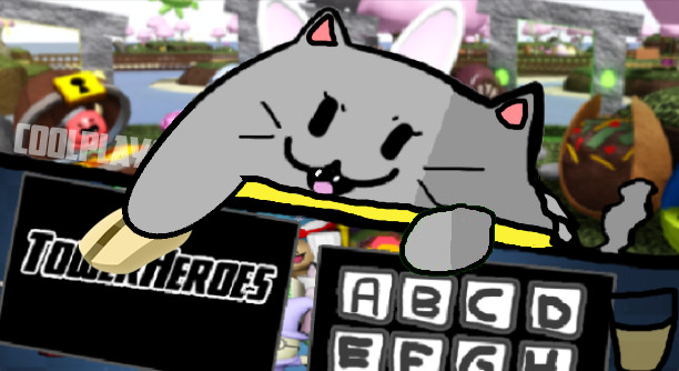 TOWER HEROES LEMONADE CAT KEYBOARD CAM