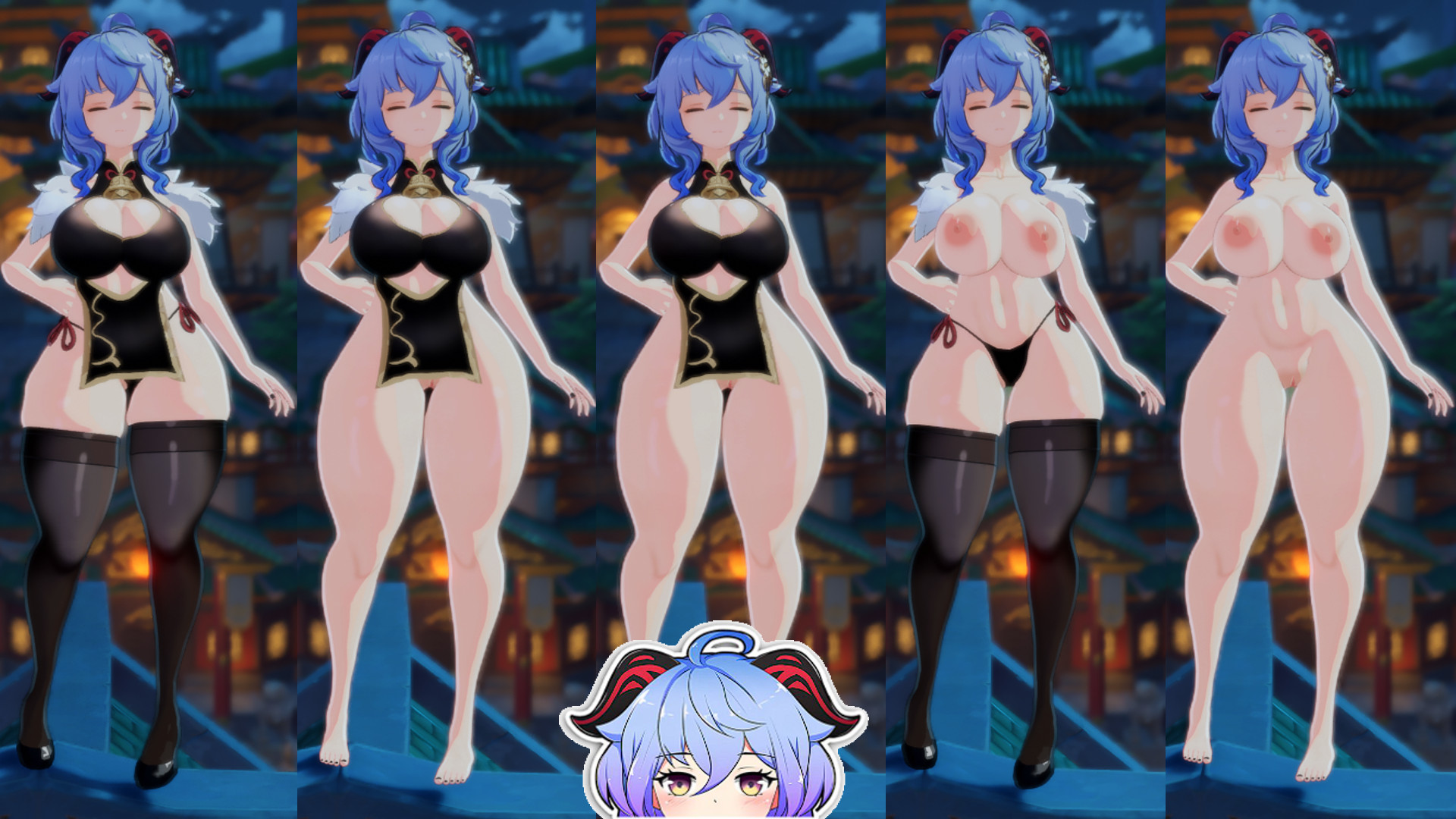 [LinSik] Elegant Thicc Ganyu ToggleMod
