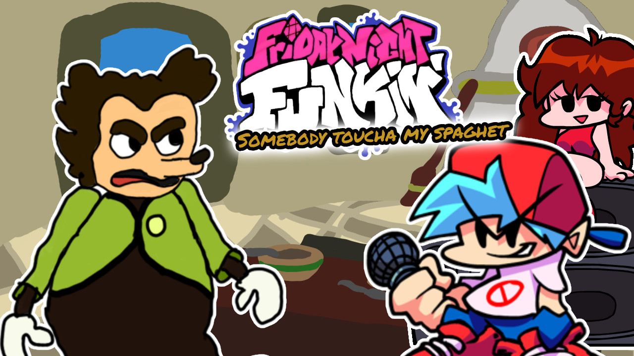 Friday Night Funkin' Somebody Toucha My Spaghet