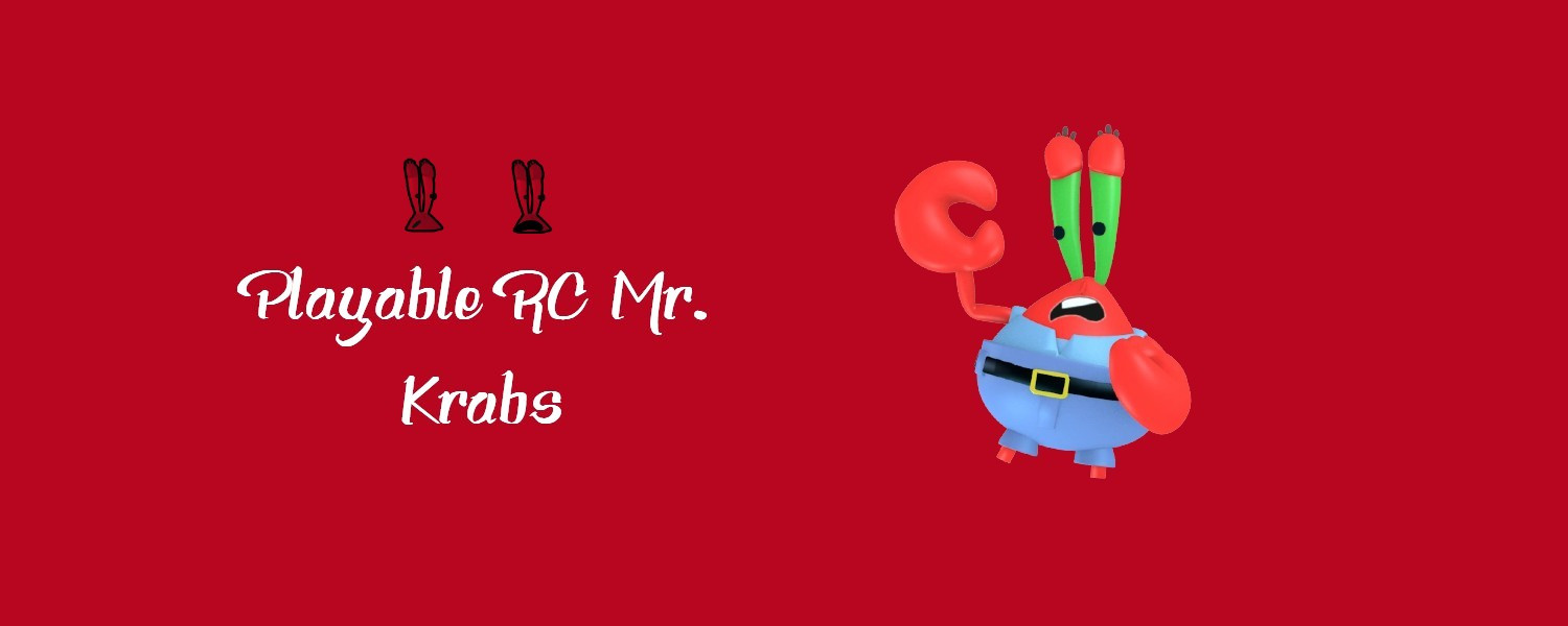 Playable Robot Chicken Mr. Krabs